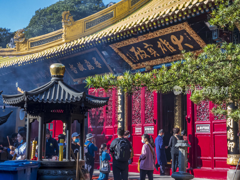 浙江普陀山慧济禅寺建筑