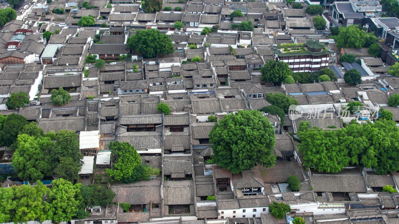 福建福州三坊七巷5A景区航拍