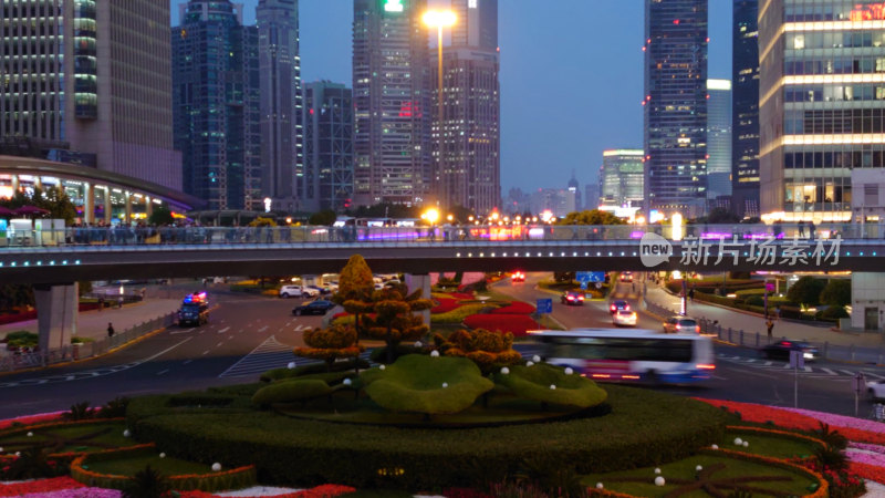 上海南京路夜景