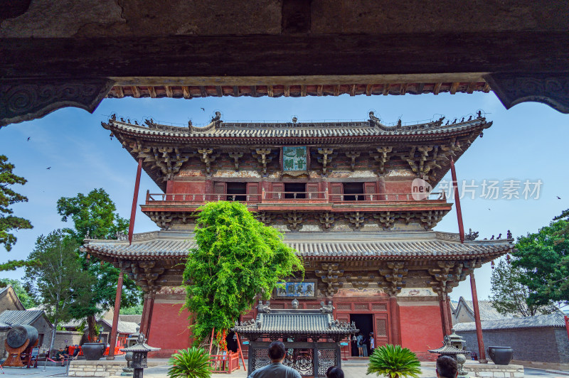 天津蓟县独乐寺观音阁木构建筑