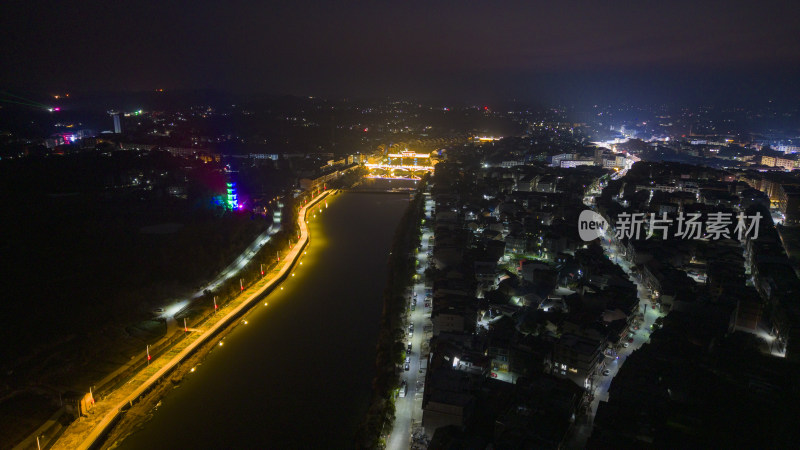 高沙镇夜色