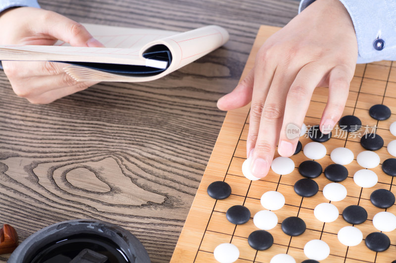 下围棋 黑白棋子