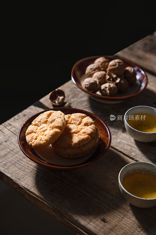 核桃酥饼干糕点传统休闲零食