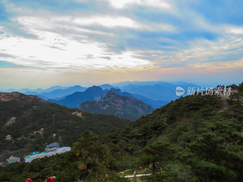 中国安徽黄山旅游风光