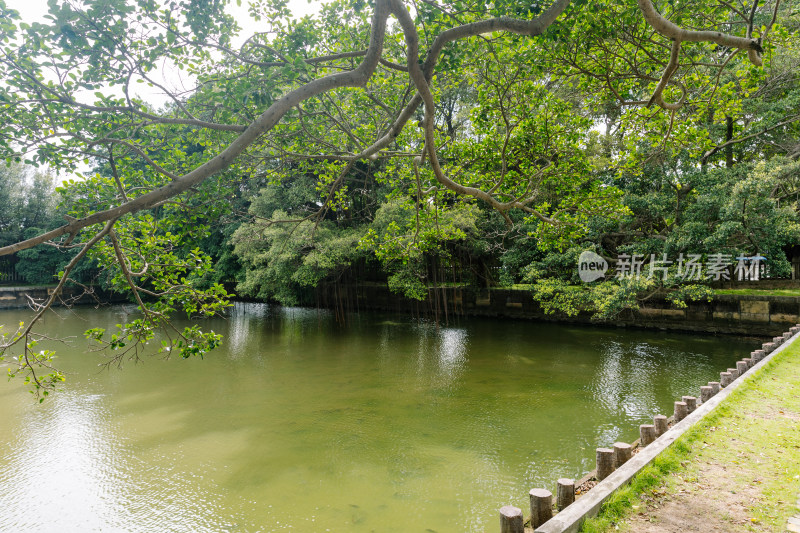 广东东莞鸦片战争博物馆，林则徐硝烟池旧址