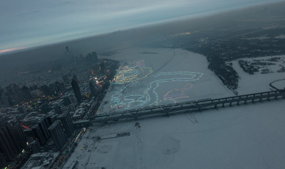 哈尔滨冰雪城市景色