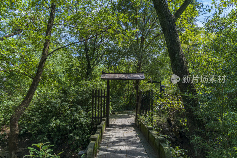 杭州西溪国家湿地公园照谏桥