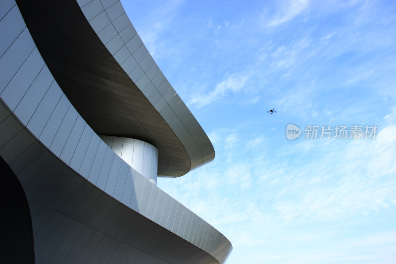 成都科幻馆建筑特写