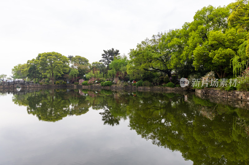 烟雨江南无锡蠡园春色