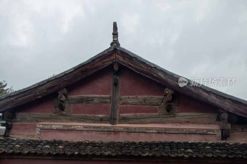 山西忻州南禅寺屋顶装饰