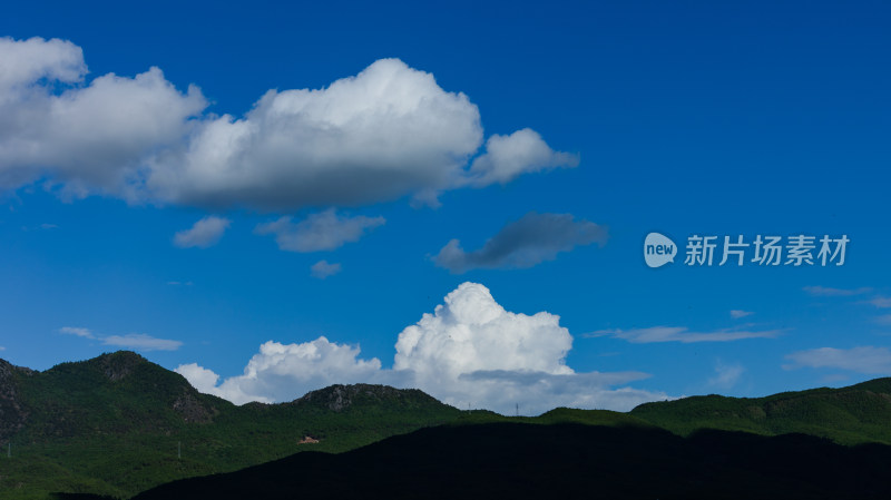 丽江拉市海湿地公园夏末风光茶马古道风景