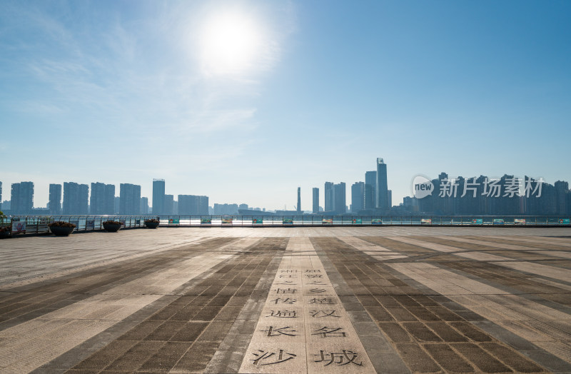 湖南金融广场摩天大楼建筑群