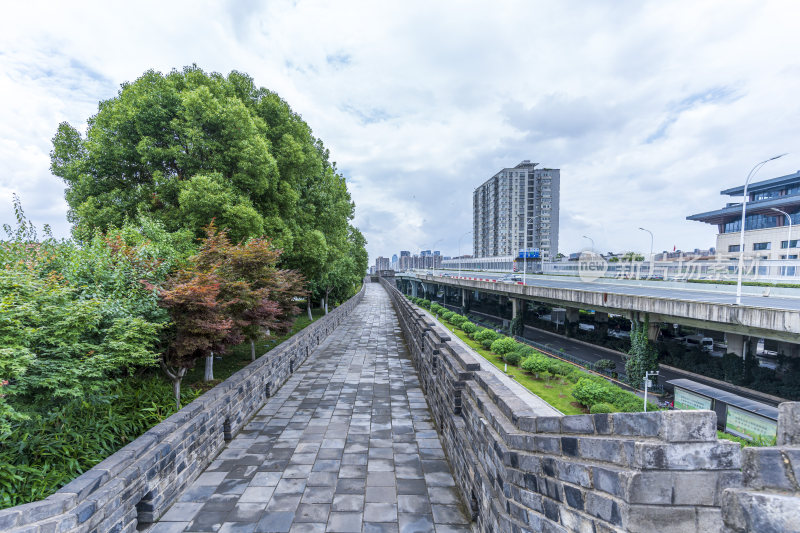 武汉武昌区楚望台遗址公园风景