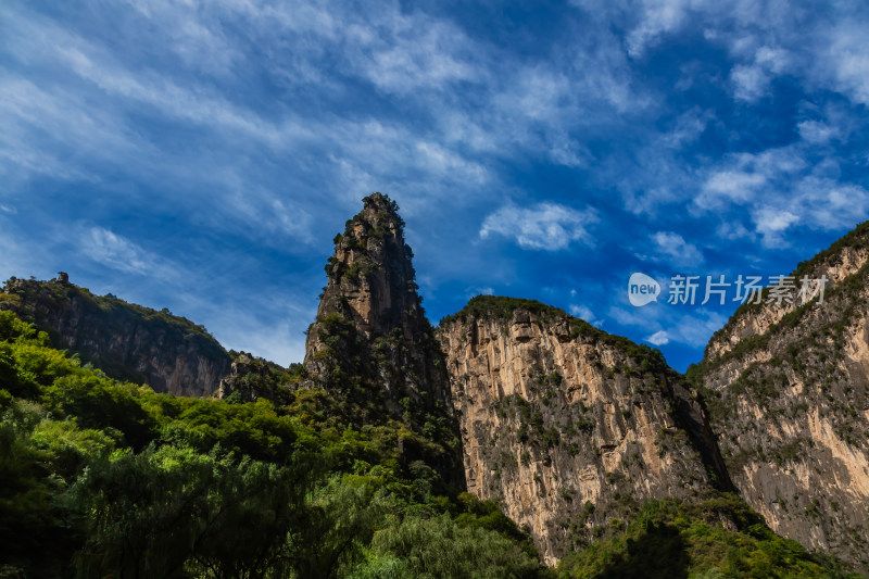 太行山大峡谷的壮丽风光