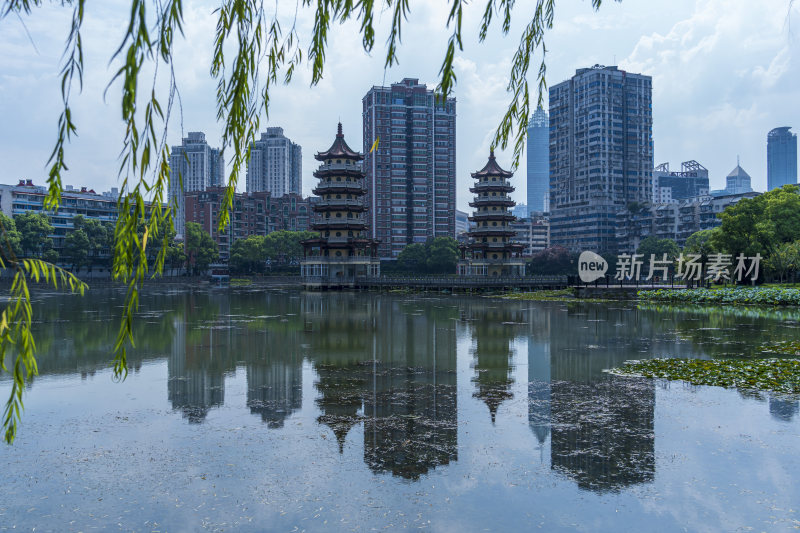 武汉江岸区宝岛公园风景