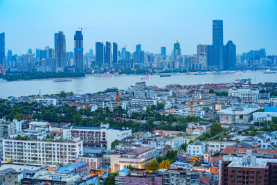 武汉城市风光夜景