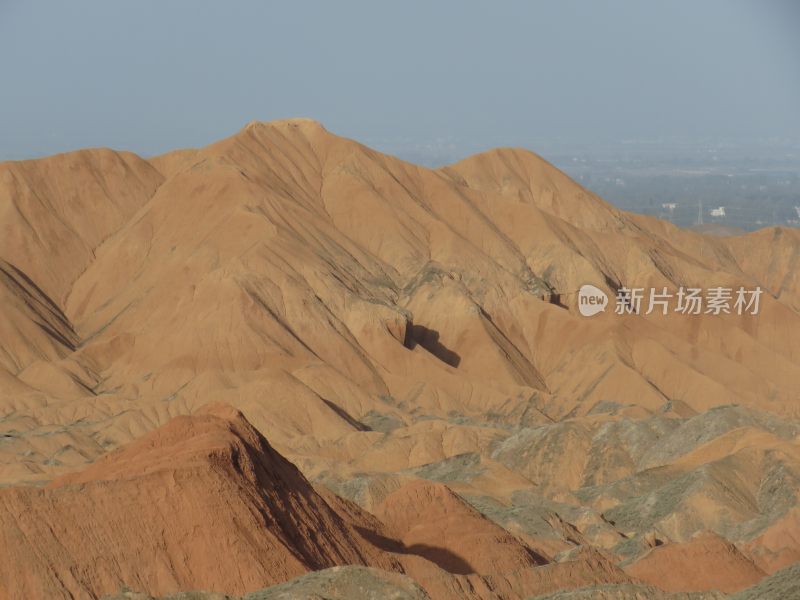 甘肃张掖七彩丹霞风景区旅游风光