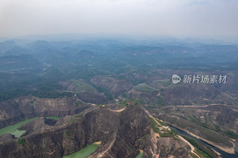 郴州高椅岭航拍图