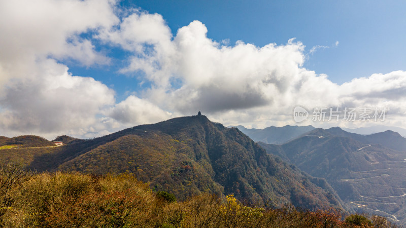 汉中龙头山秋天云海