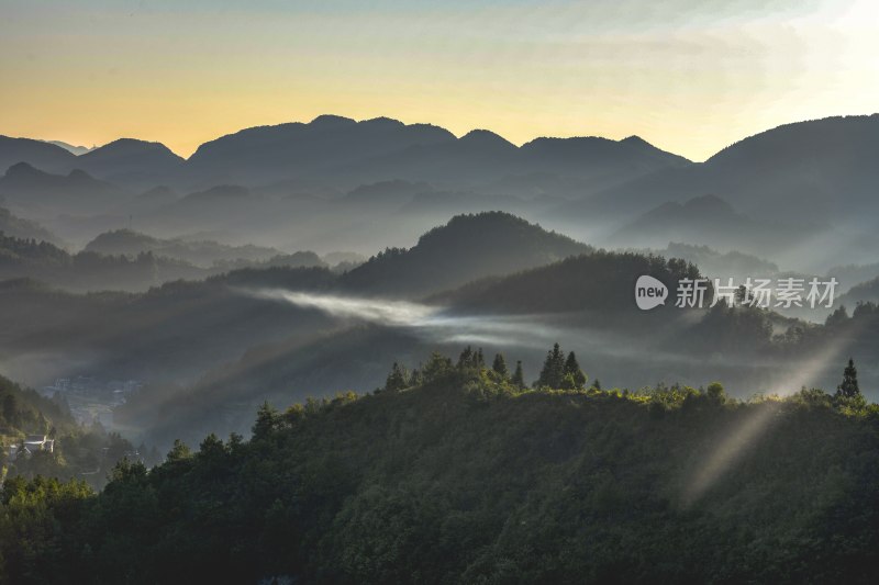 重庆酉阳：丁市镇初秋风景（三）