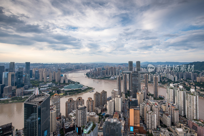 重庆城市天际线风景