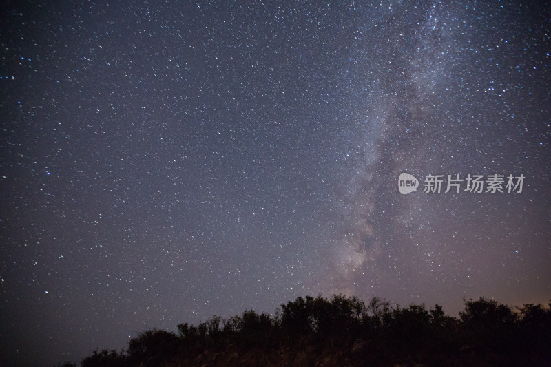 银河星空无污染