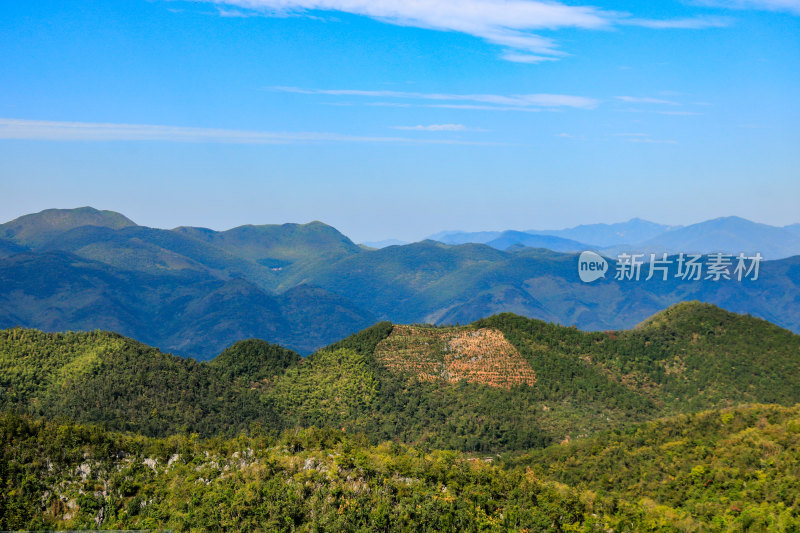 湖北黄石仙岛湖生态旅游景区，天空之城景区