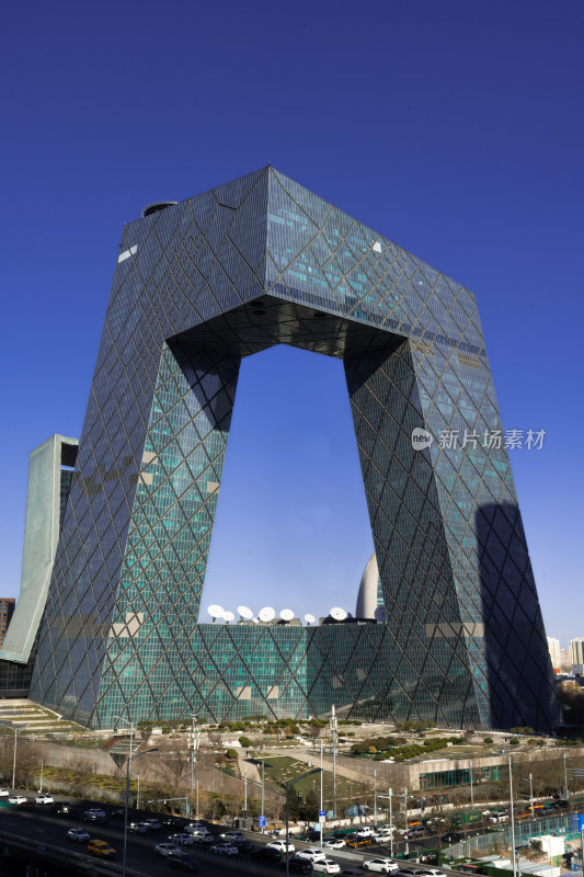 北京央视大楼城市建筑景观
