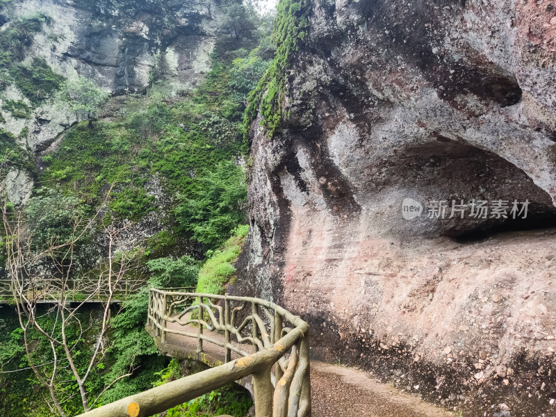 广东梅州市五指石景区风光