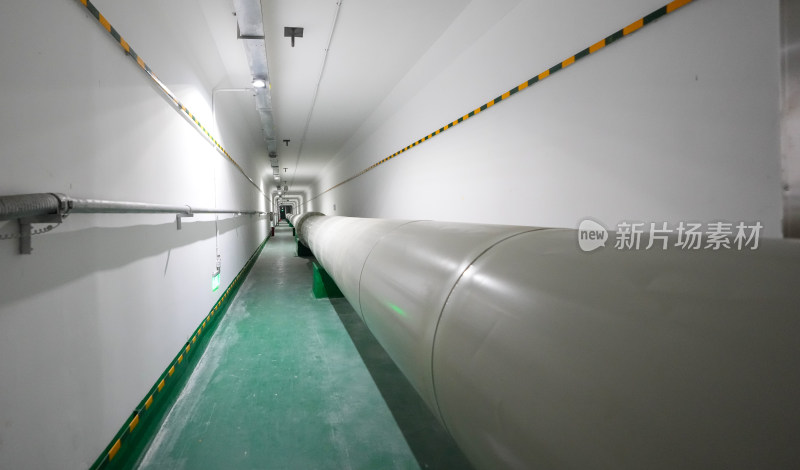 室内大型管道通道场景
