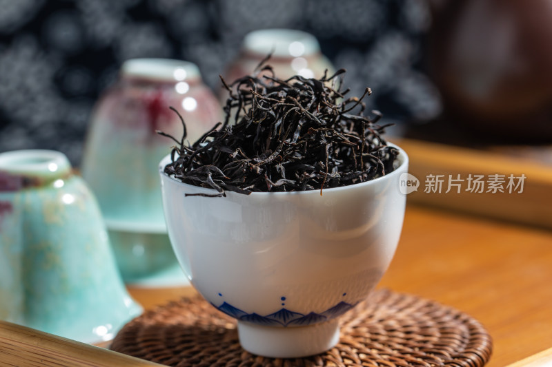 传统中式茶叶美食