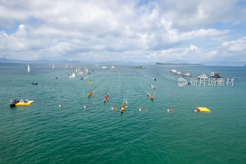 粤港澳大湾区海上龙舟赛