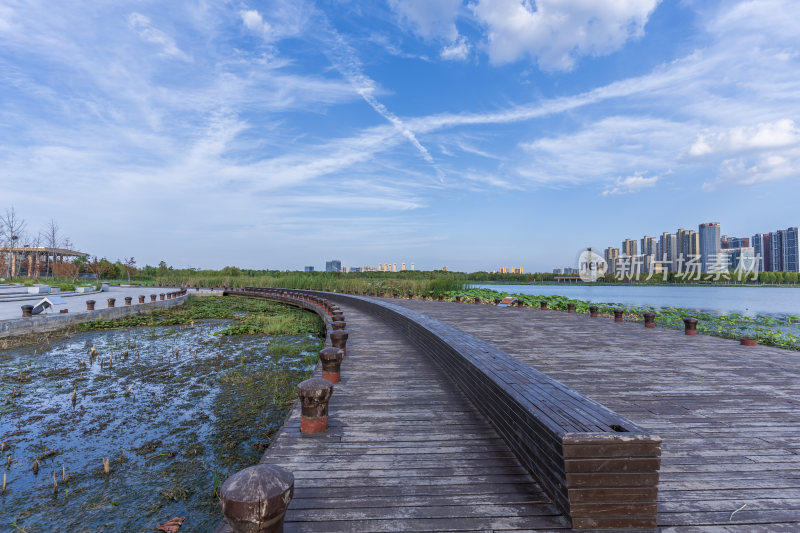 武汉江夏中央大公园风景