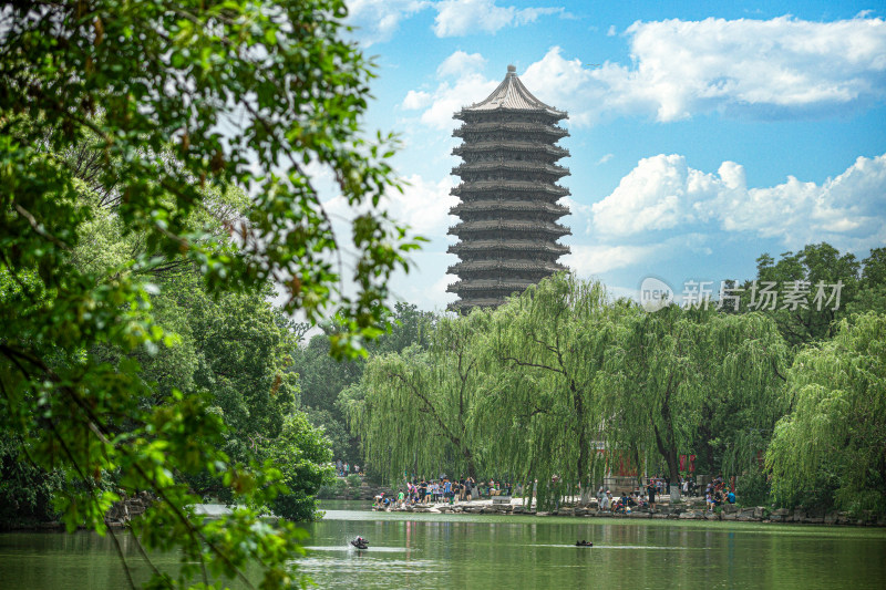 北京大学校内景色