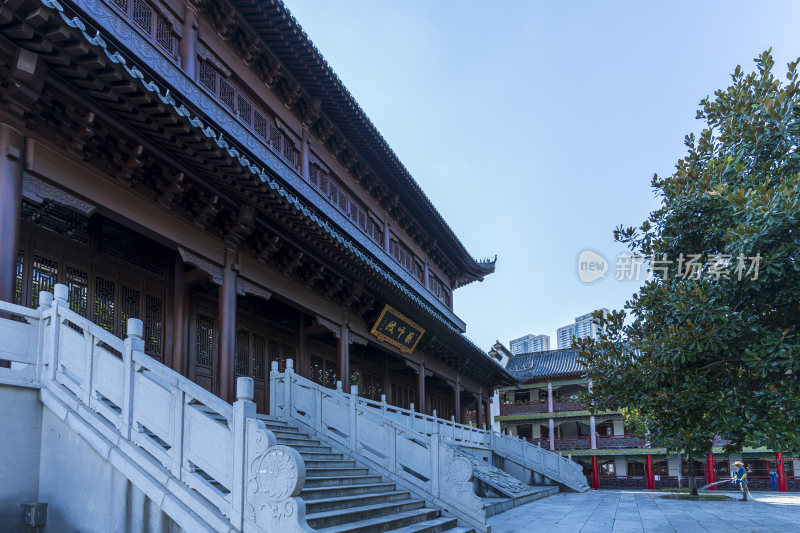 武汉汉阳区归元禅寺江南寺庙风景