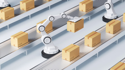 机械臂分拣快递物流