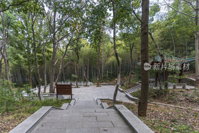 武汉江夏区熊廷弼公园熊公祠风景