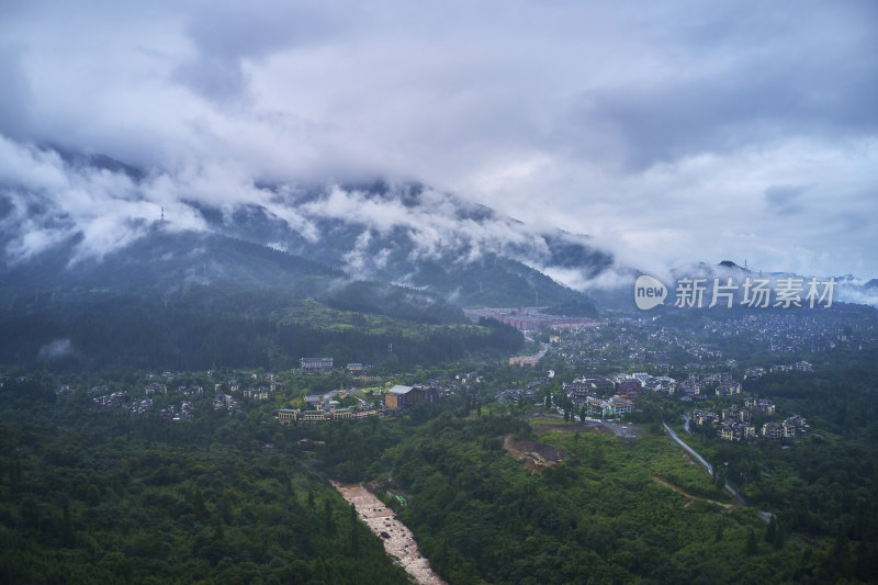 峨眉山的原始森林