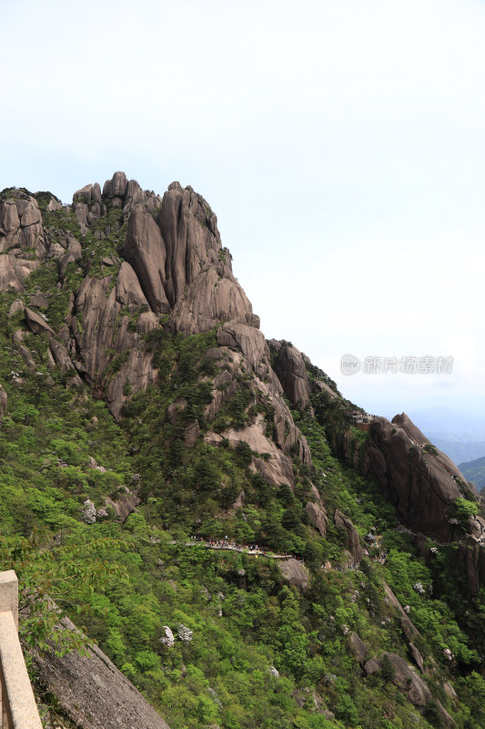 黄山登高自然风光