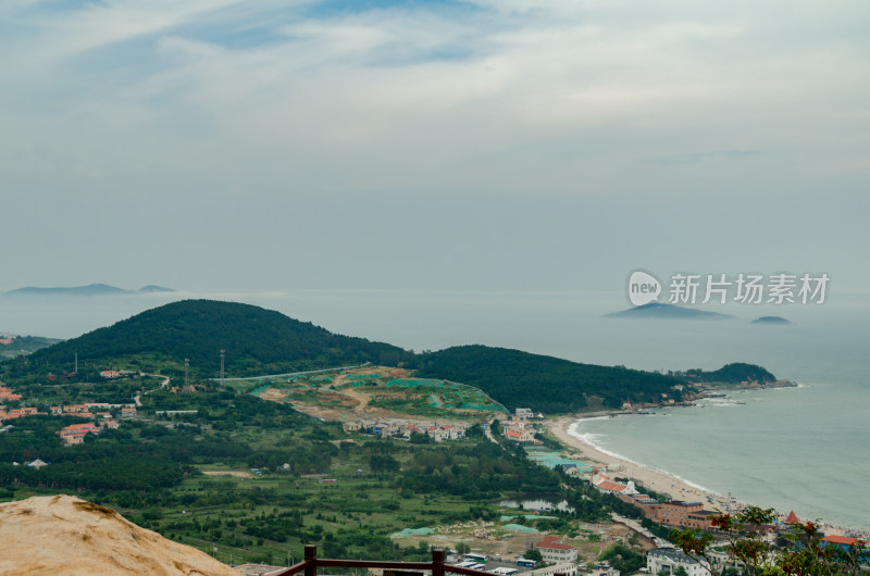 青岛崂山仰口景区登高远眺