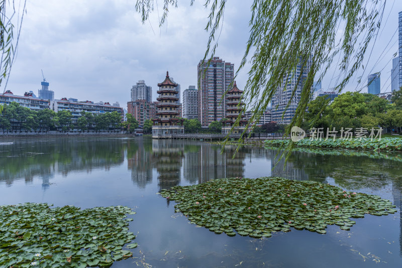 武汉江岸区宝岛公园风景