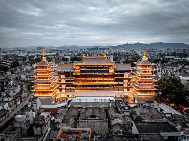 中国广东省揭阳市揭阳古城双峰寺