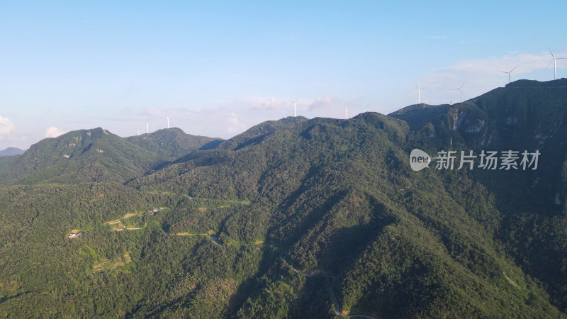 航拍湖北襄阳横冲景区