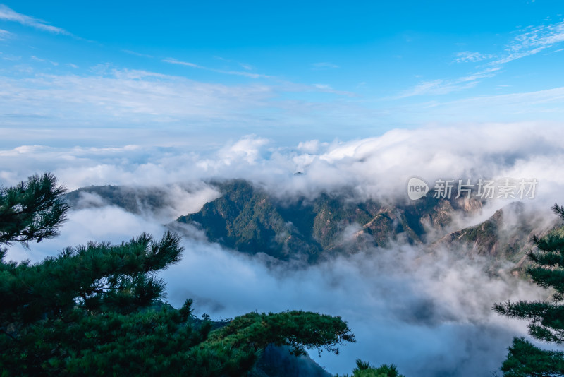 天下第一奇山，安徽黄山风景区风光