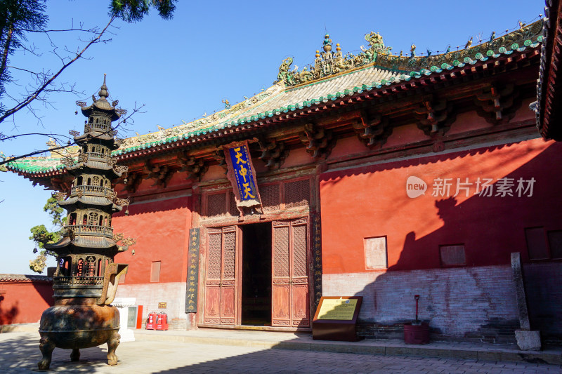 山西临汾市洪洞县广胜寺上寺