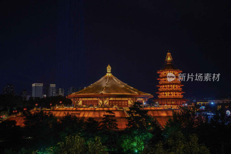 河南洛阳应天门景区