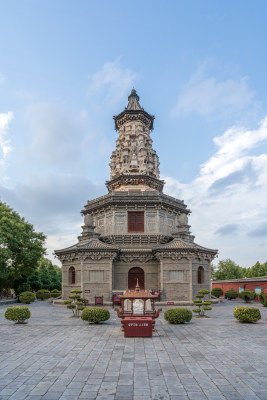 正定广慧寺华塔