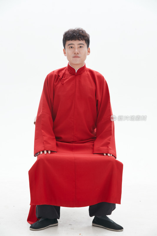 中国传统曲艺相声表演艺人形象