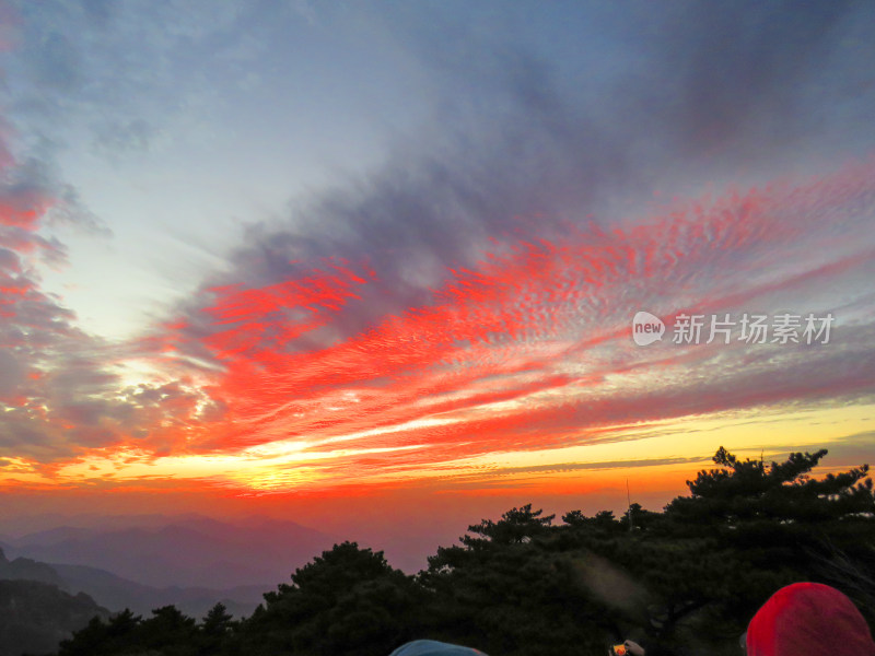 中国安徽黄山旅游风光