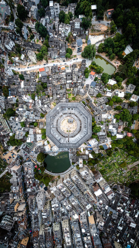 中国广东省潮州市饶平县三饶镇道韵楼